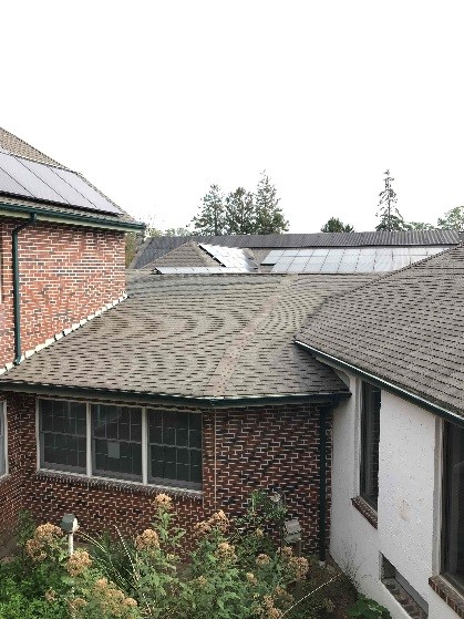 New library roof